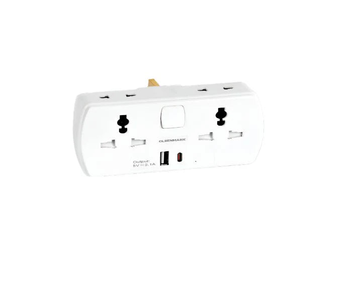 2-in-1 Multi Adapter With USB port