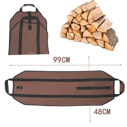 Outdoor Firewood Handbag Portable And Durable