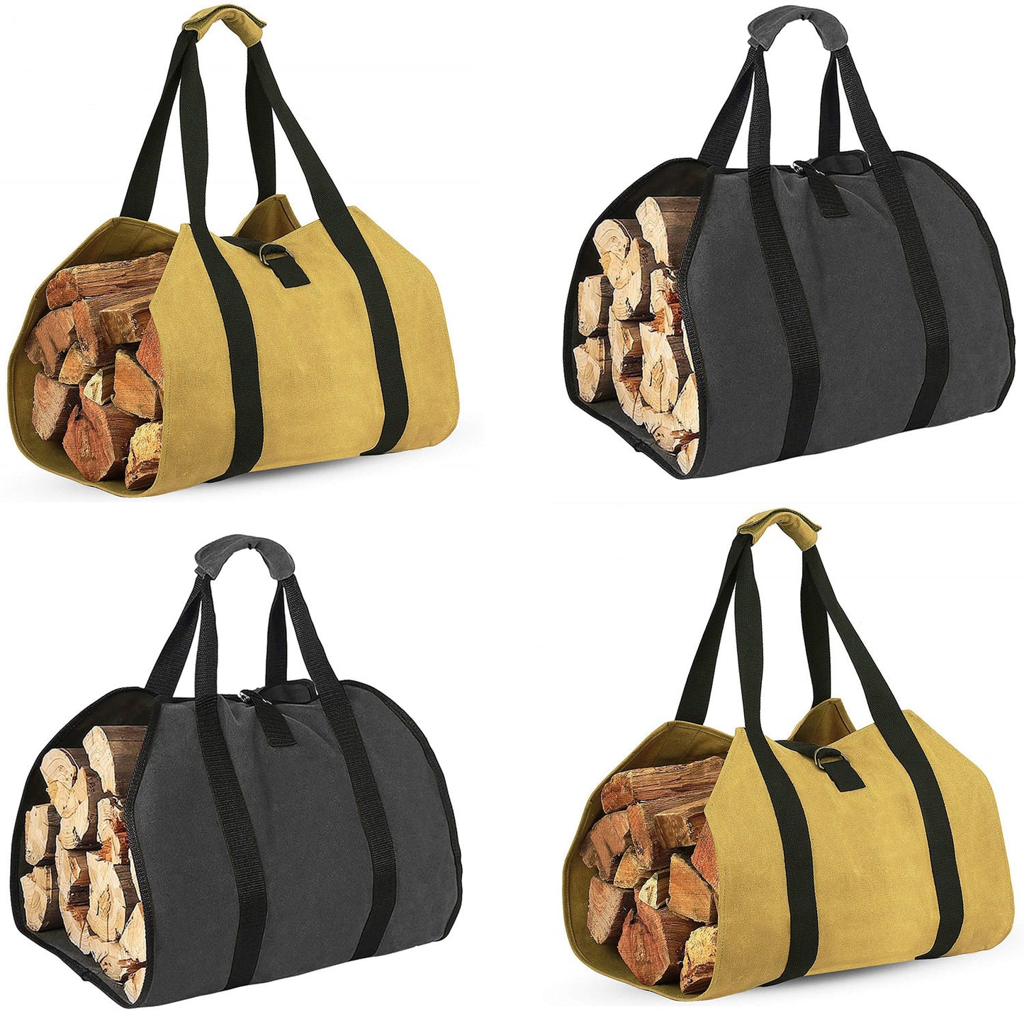 Outdoor Firewood Handbag Portable And Durable