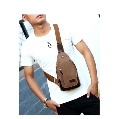 Wear-resistant Large Capacity Crossbody Chest Bag