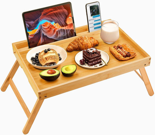 Bamboo Bed Tray Table