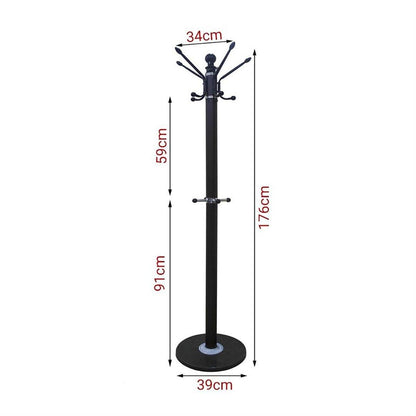 Modern Marble Base Clothes Coat Rack Hanger Stand