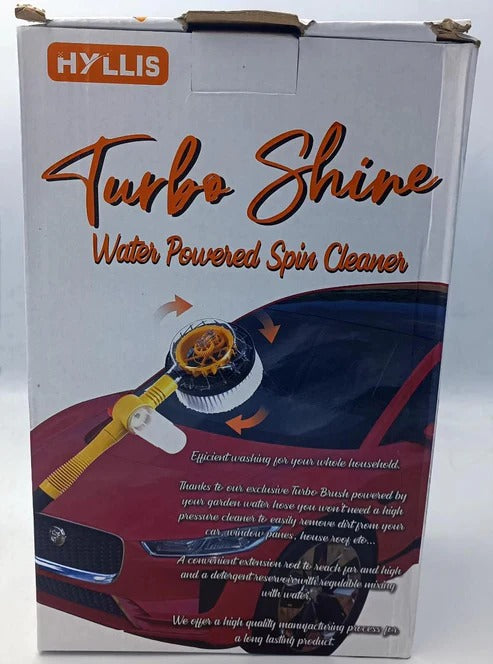 Turbo Shine Water Powered Spin Cleaner