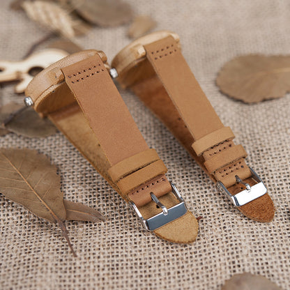 Wooden Watch Couple Bamboo