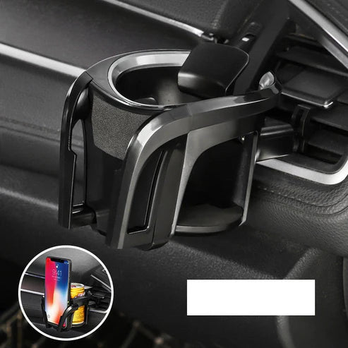 Car Air Outlet Mobile Phone Holder Multifunctional Beverage Holder