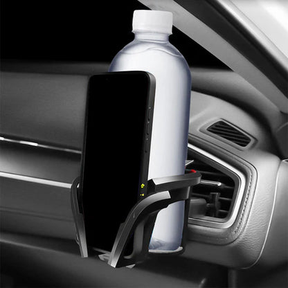 Car Air Outlet Mobile Phone Holder Multifunctional Beverage Holder