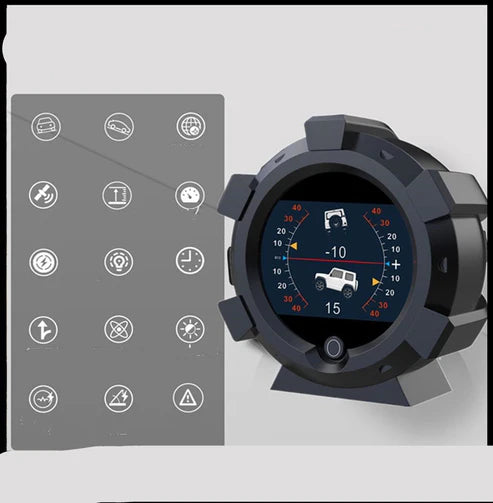 Car Incline Meter On-Board Altitude Meter