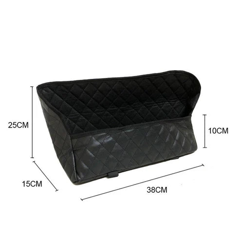 Car Seat Back Bag Universal Auto Seat Side Storage Box For Cup Key Phone Holder Travel Organizer