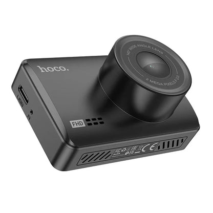 Hoco driving recorder, DV3 dash cam, car DVR with display, vehicle black box, full HD dash camera, night vision car recorder, loop recording dash cam, wide-angle car camera, accident recording device, car surveillance camera