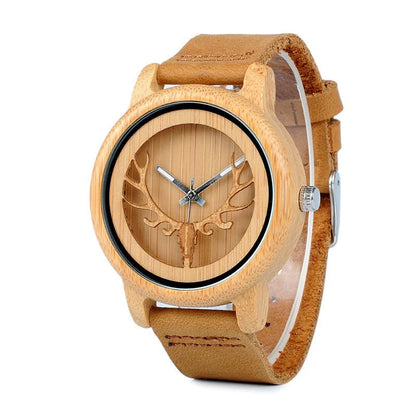 Wooden Watch Couple Bamboo