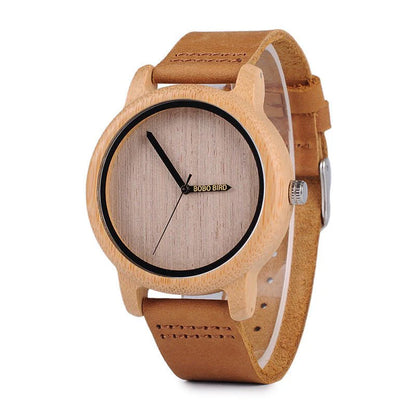 Wooden Watch Couple Bamboo